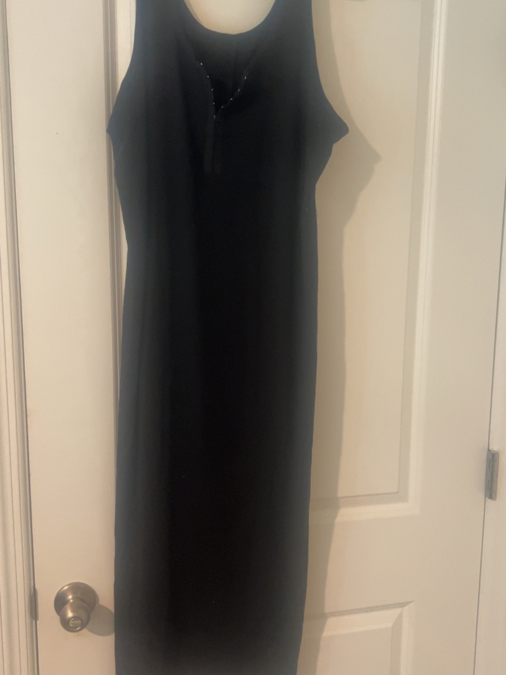 torrid Black Sleeveless Maxi Dress with Scoop Neck